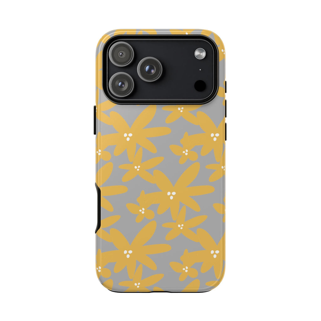 Yellow Blossom - iPhone 17 Pro Max / Glossy - Phone Case