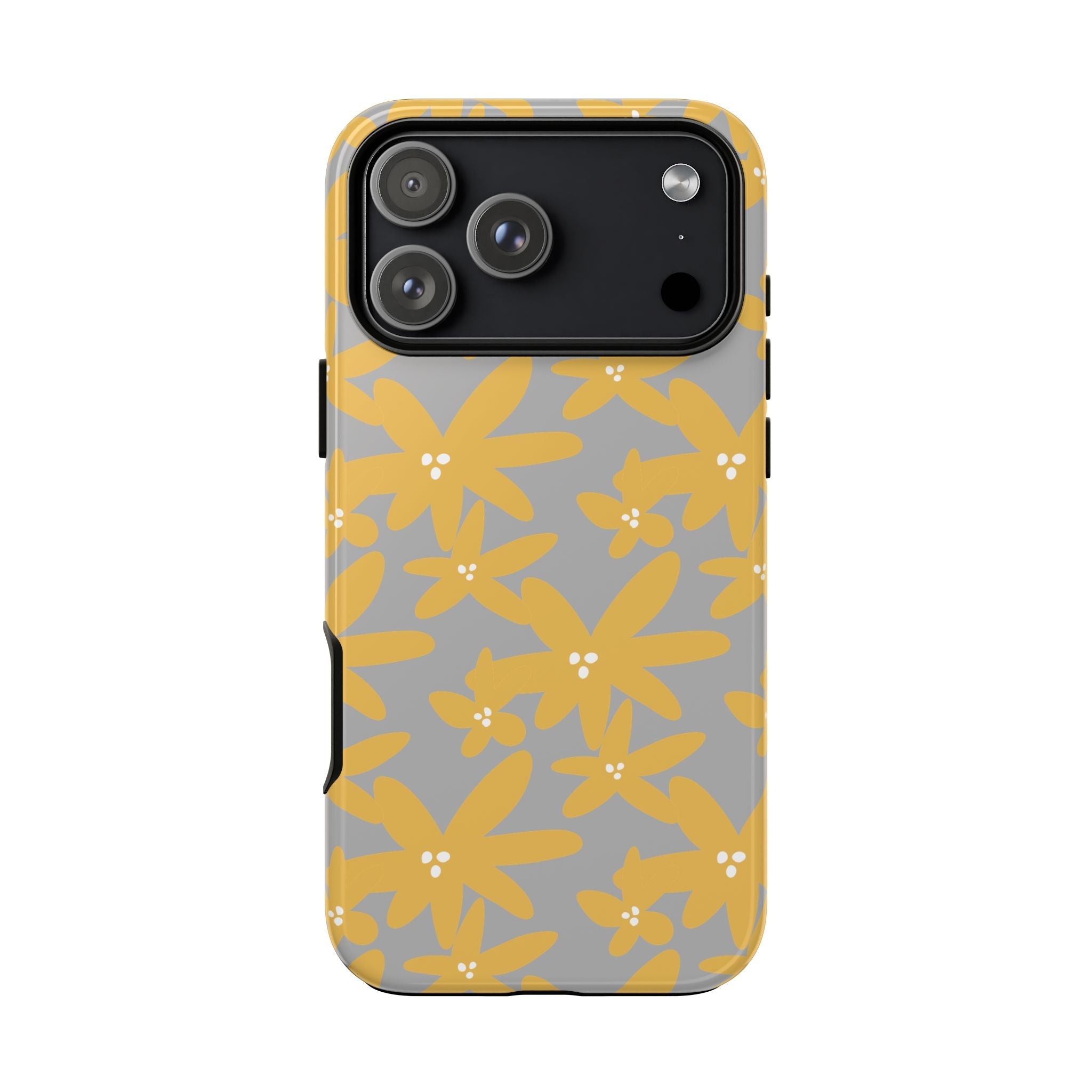 Yellow Blossom - iPhone 17 Pro Max / Glossy - Phone Case